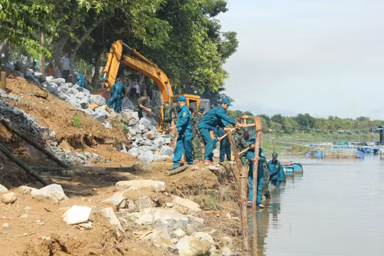 Thừa Thiên Huế diễn tập phồng chống bão lụt