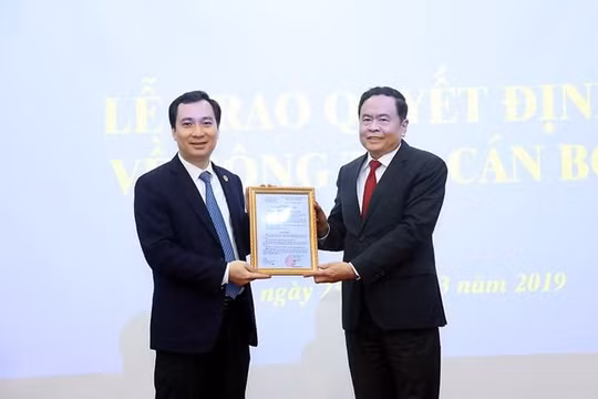 Ông Vũ Văn Tiến giữ chức Trưởng Ban Tuyên giáo Ủy ban Trung ương Mặt trận Tổ Quốc Việt Nam