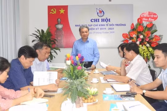 Đại hội Chi hội Nhà báo Tạp chí Kinh tế Môi trường nhiệm kỳ 2019 – 2021