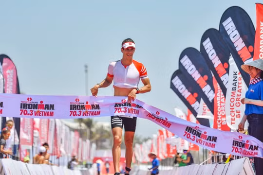 Patrick Lange vô địch Giải Ironman 70.3 châu Á năm 2019