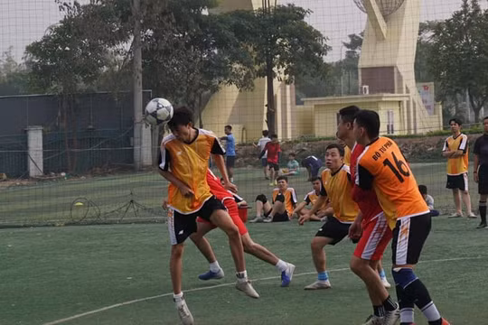 Khai mạc Giải bóng đá các cơ quan Trung ương tranh cúp báo Đại biểu Nhân dân năm 2019