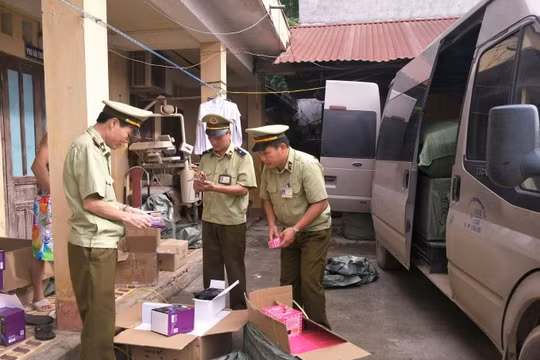 Liên tiếp thu giữ số lượng lớn hàng hoá nhập lậu
