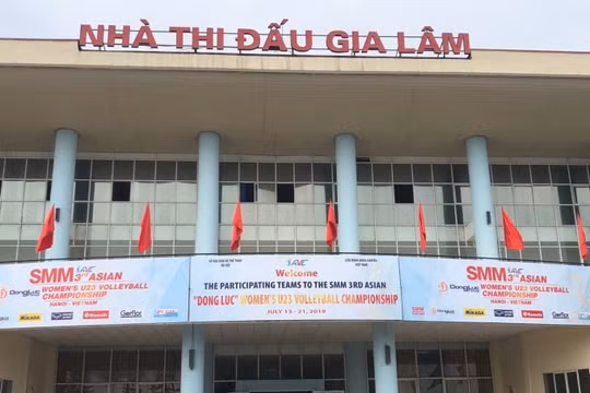 Hoàn tất công tác chuẩn bị cho giải Bóng chuyền nữ U23 châu Á 2019