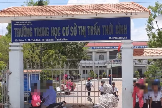 Cà Mau: Khởi tố thầy giáo dâm ô nữ sinh