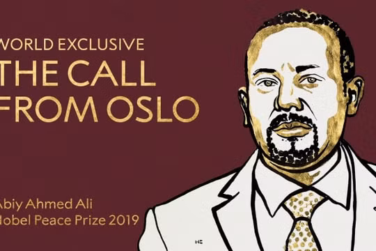 Giải Nobel Hòa bình 2019 thuộc về Thủ tướng Ethiopia