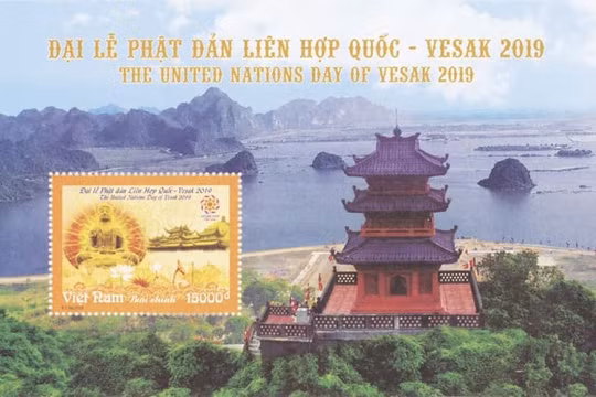 Bộ tem đặc biệt chào mừng Đại lễ Phật đản Liên hợp quốc - Vesak 2019
