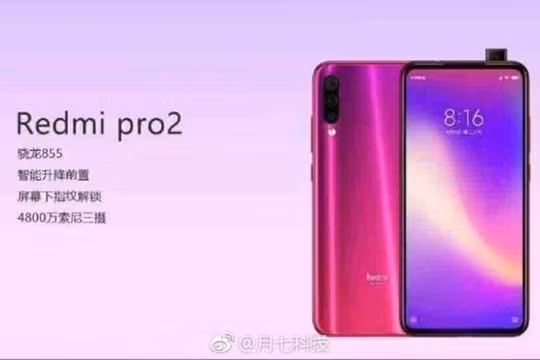 Redmi Pro 2 có thể là smartphone cao cấp đầu tiên của dòng Redmi