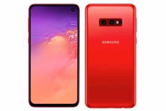 Galaxy S10e cũng được bổ sung phiên bản màu đỏ đặc biệt tên "Cardinal Red"
