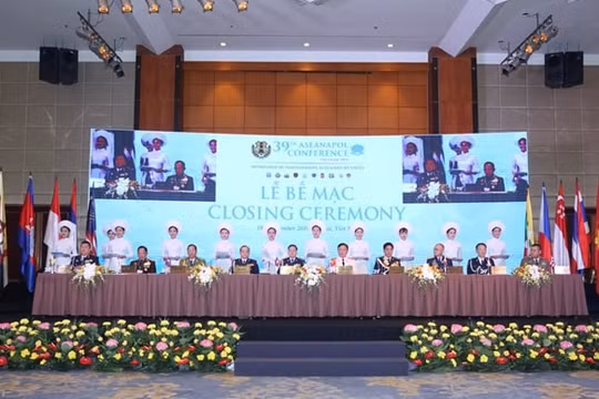 Bế mạc Hội nghị Tư lệnh Cảnh sát các nước Đông Nam Á - ASEANAPOL lần thứ 39