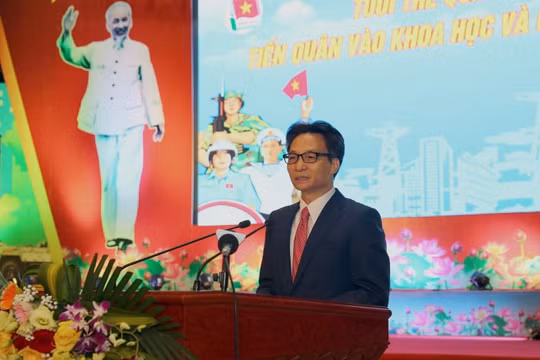 Phó Thủ tướng Vũ Đức Đam: Lực lượng khoa học trẻ được đặt rất nhiều niềm tin và kỳ vọng