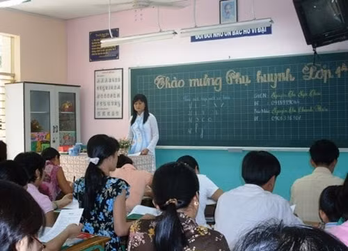 Phải công khai khoản thu trong cuộc họp phụ huynh đầu năm?