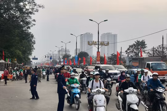 Bảo đảm trật tự ATGT trong đợt cao điểm nghỉ Lễ giỗ Tổ Hùng Vương và 30/4, 1/5