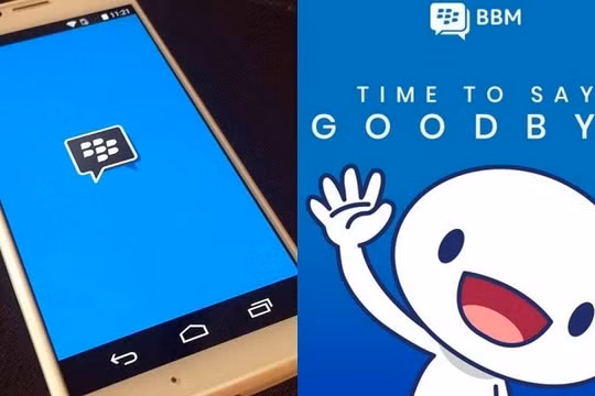 Ứng dụng nhắn tin BlackBerry Messenger bị "khai tử"