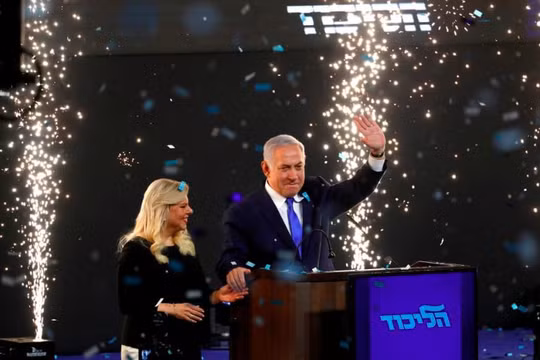 Ông Netanyahu dẫn đầu trong cuộc bầu cử Israel