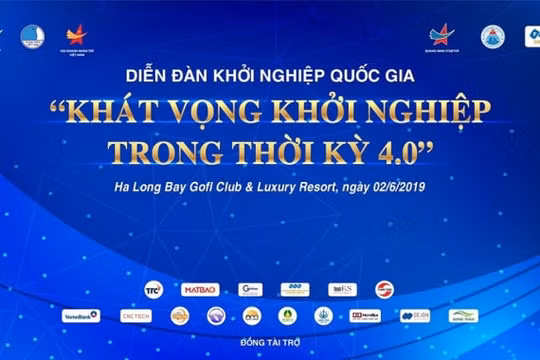 Sắp diễn ra Tọa đàm Khởi nghiệp Quốc gia 2019 “Khát vọng khởi nghiệp trong thời kỳ 4.0”