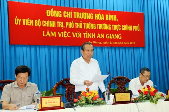 Phó Thủ tướng yêu cầu An Giang giải quyết kịp thời những khiếu nại, tố cáo của người dân