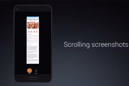Tính năng "chụp ảnh cuộn trang" sẽ xuất hiện trên Android R