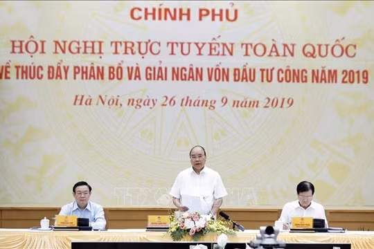 Tìm giải pháp mạnh mẽ thúc đẩy giải ngân vốn đầu tư công