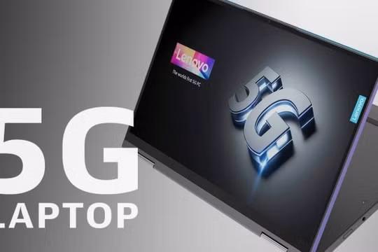 Qualcomm cùng Lenovo giới thiệu laptop 5G pin siêu trâu
