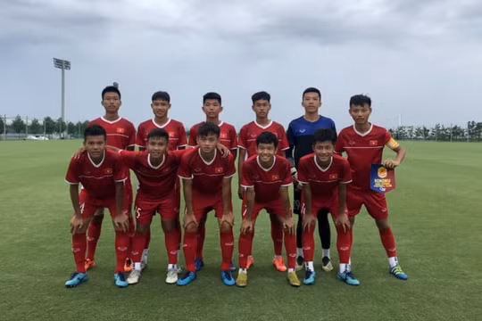 U15 Việt Nam vẫn chưa thể chiến thắng