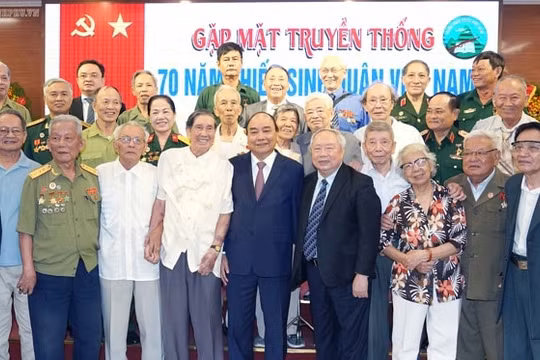 Thủ tướng dự gặp mặt Kỷ niệm 70 năm Trường Thiếu sinh quân Việt Nam