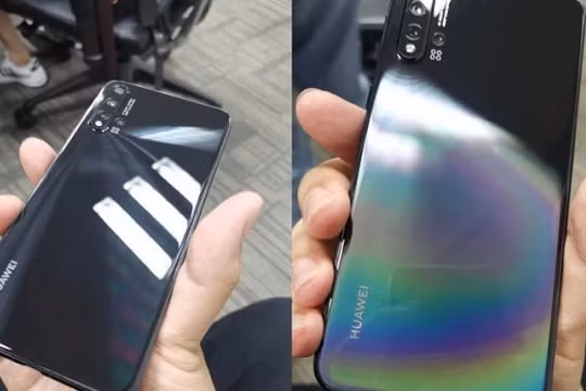 Hình ảnh thực tế Huawei Nova 5 bị lộ