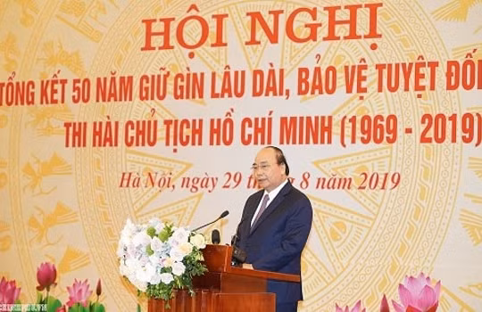 Bảo vệ tuyệt đối an toàn thi hài Chủ tịch Hồ Chí Minh cho muôn đời