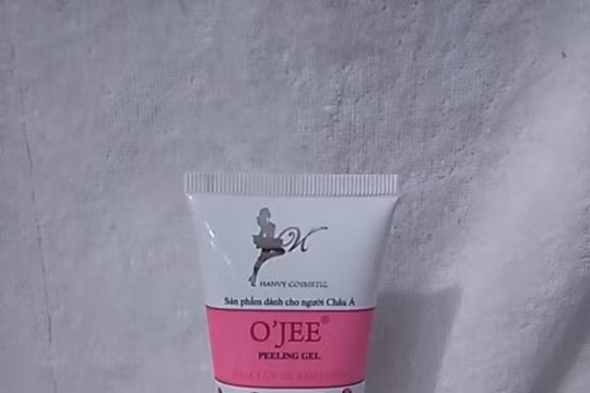 Thu hồi, đình chỉ lưu hành mỹ phẩm kem tẩy tế bào chết O’JEE
