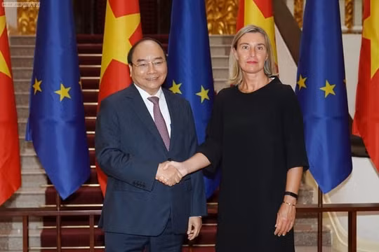 Thủ tướng đề nghị EU hỗ trợ Việt Nam tháo gỡ “thẻ vàng" IUU
