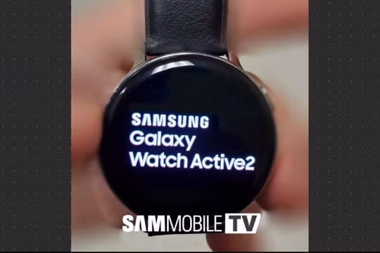 Samsung Galaxy Watch Active 2 rò rỉ ảnh thực tế kèm cấu hình
