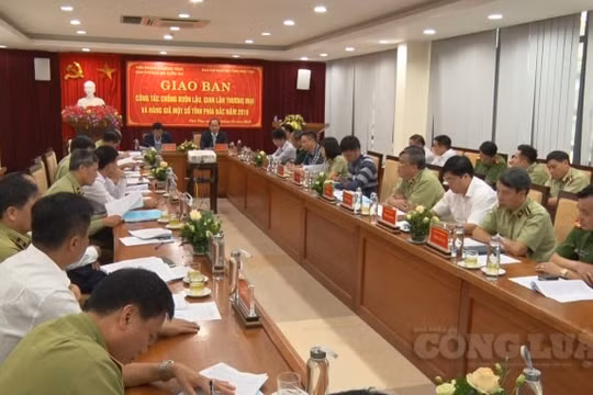Giao ban công tác chống buôn lậu, gian lận thương mại và hàng giả 14 tỉnh, thành phía Bắc