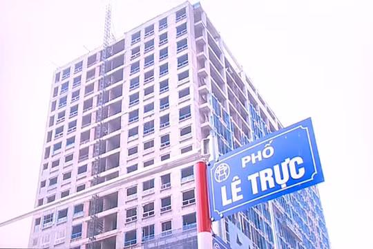 Xử lý công trình vi phạm 8B Lê Trực: Trách nhiệm thuộc về TP. Hà Nội