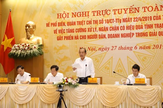Tình trạng "tham nhũng vặt" trong các cơ quan công quyền còn nhức nhối