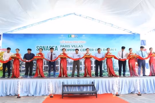 Tập đoàn CEO khai trương cùng lúc hai dự án Sonasea Paris Villas và Sonasea Shopping Center 2 tại Phú Quốc