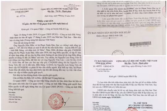 Huyện ĐắkrLấp tránh né dư luận,"phớt lờ" chỉ đạo của UBND tỉnh Đắk Nông