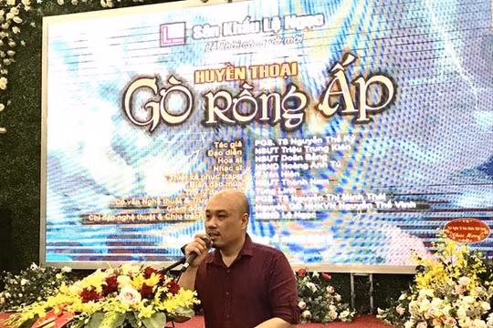 Khởi công vở kịch lịch sử “Huyền thoại Gò Rồng Ấp”