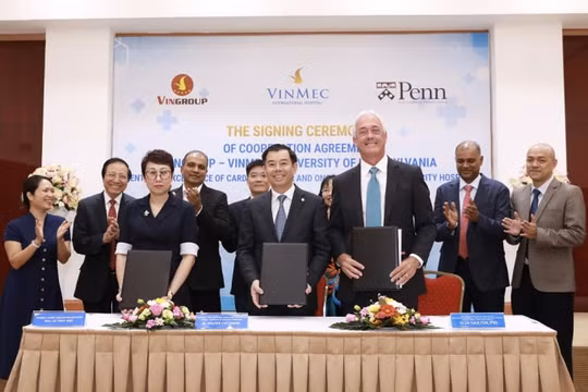 Vingroup hợp tác với Đại học Penn (Mỹ) xây dựng...