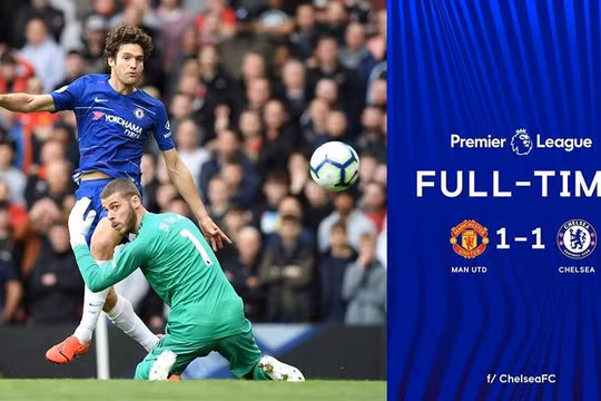 MU và Chelsea níu chân nhau trong cuộc đua Top 4