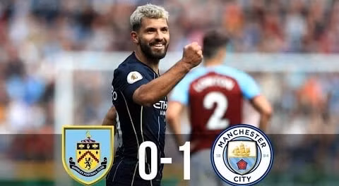 Thắng nhọc Burnley, Manchester City trở lại ngôi đầu bảng xếp hạng