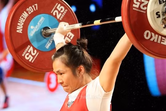 Việt Nam giành 9 huy chương tại giải vô địch cử tạ châu Á 2019