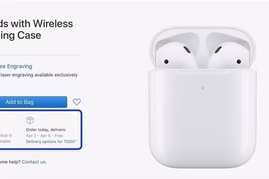 Apple AirPods 2 sẽ tới tay người dùng đầu tháng 4 tới