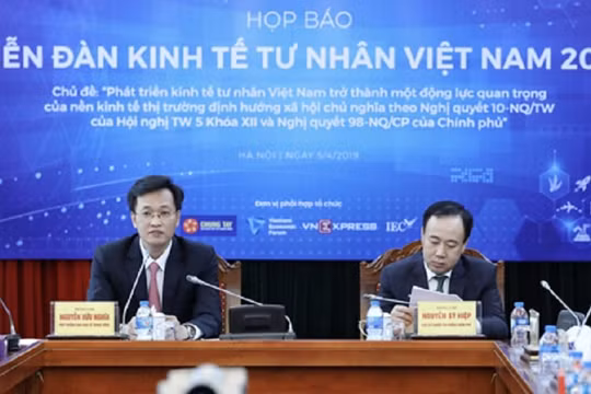 Diễn đàn kinh tế tư nhân Việt Nam sắp diễn ra tại Hà Nội