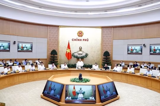 Thủ tướng chủ trì phiên họp thường kỳ tháng 7 Chính phủ
