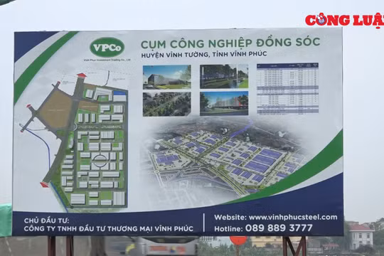 Vĩnh Phúc: Cần xử lý dứt điểm khiếu nại của người dân tại DA Cụm công nghiệp Đồng Sóc