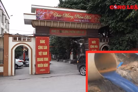 Hà Đông (Hà Nội): Xưởng dệt vô tư xả thải, "nhuộm màu" lòng sông Nhuệ