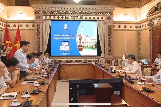 VNPT phát triển 2 ứng dụng hướng tới Chính phủ không giấy tờ