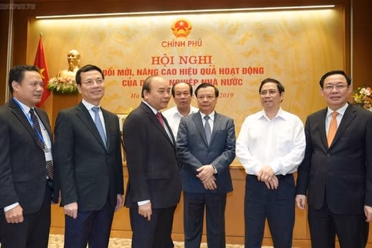 Thủ tướng: Sự lớn mạnh của các DNNN là ngọn cờ bảo vệ đường lối kinh tế XHCN