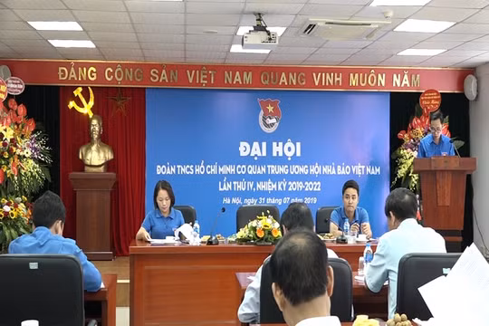 Đại hội Đoàn TNCS Hồ Chí Minh cơ quan TW Hội Nhà báo Việt Nam thành công tốt đẹp