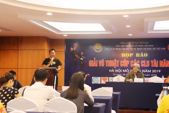 Giải thi đấu võ thuật tranh Cúp Tài năng trẻ Việt Nam chuẩn bị khởi tranh