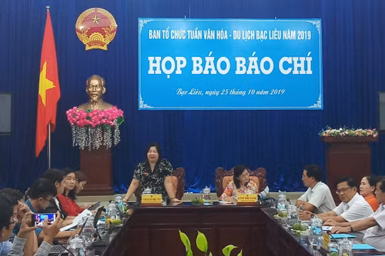Tuần lễ Văn hóa – Du lịch Bạc Liêu năm 2019 sẽ diễn ra từ ngày 20 - 22/11/2019